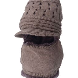 SYGA Mom's Balaclavas Hat Beanie Free Size - Khaki-image-10