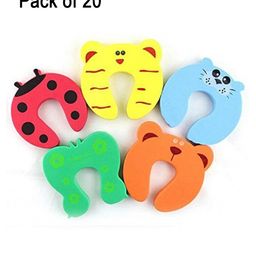 Luvlittle Animal Shaped Foam Door Stopper Multicolor - Pack of 20-picture-16