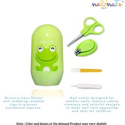 NeonateCare Baby Infant and Toddler Grooming Kit with Scissors -Green Frog( Color and design may vary)-25