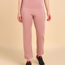 Zelena High Waist Maternity Solid Pant - Onion Pink-image-30