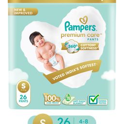 Pampers Premium Care Pants Style Baby Diapers Small - 26 Pieces-picture-28