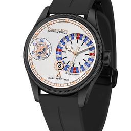 DOUBLERUN Unisex Dial & Straps Analogue Chronograph Watch H05N19058-18