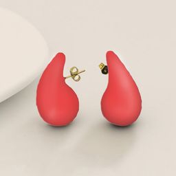 FIMBUL Teardrop Shaped Drop Earrings image 3