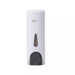 Robustt 300 ml ABS Plastic White Wall Mount Soap Dispenser, ZYH3-13