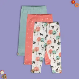 MINIKLUB Multi New Born And Baby Girls Legging-image-77