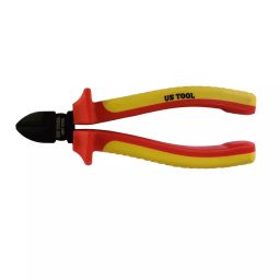 Us Tool Injection Insulated Side Pliers 160 mm (6.2 Inch) Overall Length Aisi 6150 Material, Ust-1110-image-2