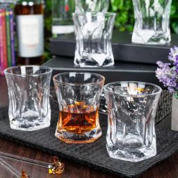 Goodhomes Transparent Whisky Glasses (250 ml) - Set of 6-image-38