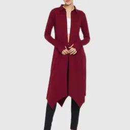 Hypernation Maroon Shrug-24