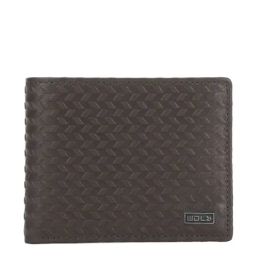 Woodland Brown Casual Leather Bi-Fold Wallet for Men-image-92