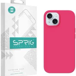 Sprig Back Cover for Apple iPhone 15 (Pink)-image-28