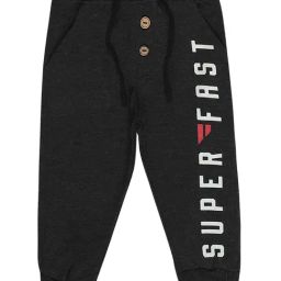 Bodycare Kids Black Printed Trackpants-image-84