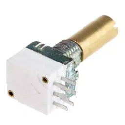 Vishay Panel Mount, Through Hole Rotary Potentiometer 25 mW Power 10 kΩ Resistance Pin Terminal, P9A2R100FISX1103ML-picture-34