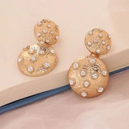 SOHI Gold Plated Designer Stone Earrings For Women-image-68