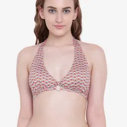 La Intimo Multi-Color Printed Punk Life Bikini Bra-image-14