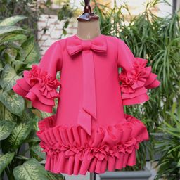 TOPLOVE Bell Sleeve Scuba Sheath Dress-image-31
