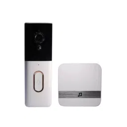 Snipeway 160° View Two-Way Audio White Smart Video Doorbell Camera, SD01-26