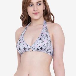 La Intimo Multi-Color Printed Punk Life Bikini Bra-picture-35
