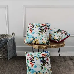 BIANCA Soft-Touch Digitally Printed Cushion Cover [Hidden Zipper On Side] -3pc 16 X16 set image 1
