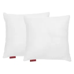 BIANCA Fluffy Micro-Fiber Cushion Insert-Filler -2pc 16 X16 (allergy guard) solid-white image 1