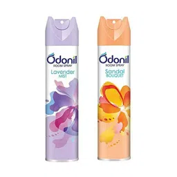 Odonil 270 ml Lavender mist, Sandal bouquet Room Freshener Spray-2