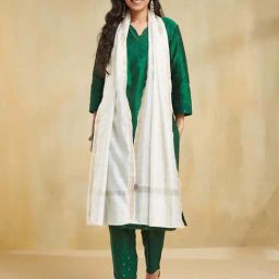 Fabindia WhiteStole-picture-21