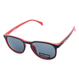 STEVE MADDEN Grey Round UV Protection Sunglasses for Men-image-86