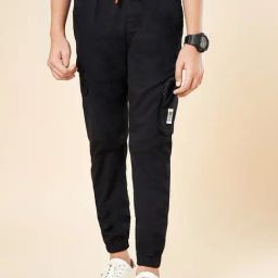 Coolsters by Pantaloons Boys Black Cotton Solid Joggers-image-38