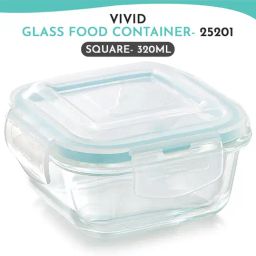 MAGNUS Solid Green Borosilicate 320ml Glass Container image 2