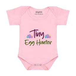 Arvesa Tiny Egg Hunter Printed Romper-picture-4