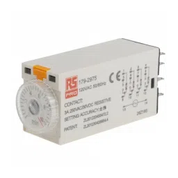RS PRO Single Function Timer Relay Plug In Mount 110 V AC 4PDT Model No. 1792975-92