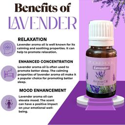 Pookiemoon Black lamp Diffuser with Jasmine and Lavender Aroma Oils 10ml Each image 5