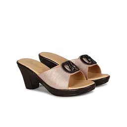 BIG BIRD FOOTWEAR Woven Design Block Heel Sandals-18