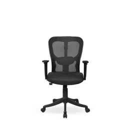 Mango Blossom Matrix 1 Black Mid Back Office Chair-image-12