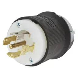 HUBBELL WIRING DEVICES POWER ENTRY CONN, NEMA L22-30P, 30A/480V, HBL2821ST-picture-33