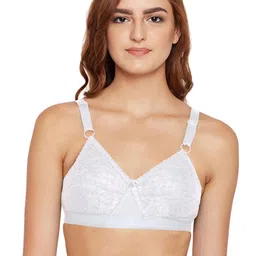 Bodycare Women White Self Design Everyday Bra 5586W-picture-35