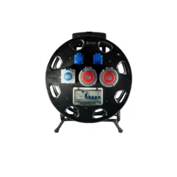 Sibass Electric Cable Drum with CE Mark 16 A - 32 A 2/3/5 Pin 5 Socket ELCB and MCB, SE - CD - 3-20