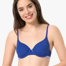 Every De by Amante Royal Blue Padded Under Wired Everyday Bra-picture-18