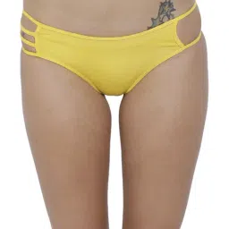 BASIICS by La Intimo Yellow Bikini Panty-image-65