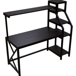 Riyan Luxiwood Big Size Study Table - Dark Brown-image-60