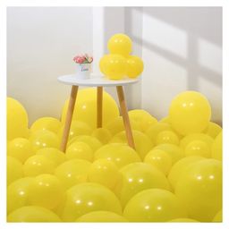 Bubble Trouble Metallic Balloon Pack of 200 - Yellow-image-95