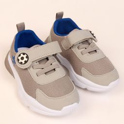 Cute Walk by Babyhug Velcro Closure Sneakers - Grey-image-50