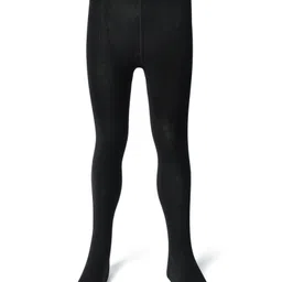 SOCKSXPRESS Cotton Knit Solid Stockings - Black-picture-11