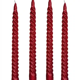 atorakushon Red 4 pieces Pillar Candle-image-55