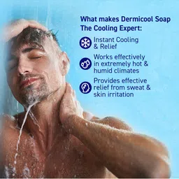 DermiCOOL Set of 5 Soap with The Power Of 3 Coolants - 125 g each image 5