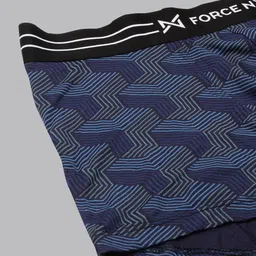 Force NXT Men Pack Of 2 Assorted Pure Cotton Trunks FS-21P-PRINT5-PRINT1-PO2 image 3