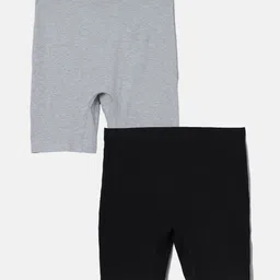 mackly Pack of 2 Inner Elasticated Long Shorts Briefs-picture-29