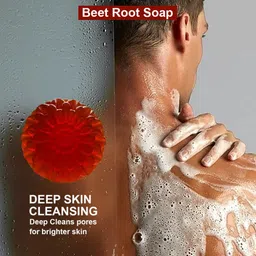 GROOVY Lemon Fresh Beet Root Bath Bar- 100 g image 4