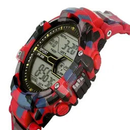 Hala Men Pack of 2 Solid Round Tang Regular Digital Watches image 2