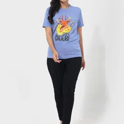 RANGRIWAZ Printed Cotton Round-Neck Short Sleeve T-Shirt-picture-42