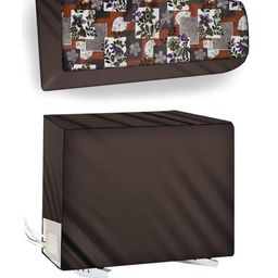 The Furnishing Tree Split AC Cover Set of Indoor and Outdoor Unit Used for 1 Ton LG PS-Q12YNXE1 Flo-image-77